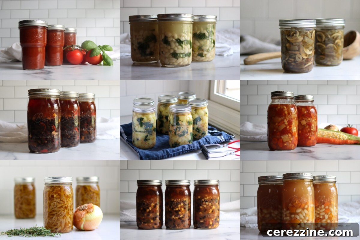 Crafting Your Custom Canned Soup Recipes 6 Diverse Soup Canning Recipes for Every Palate
