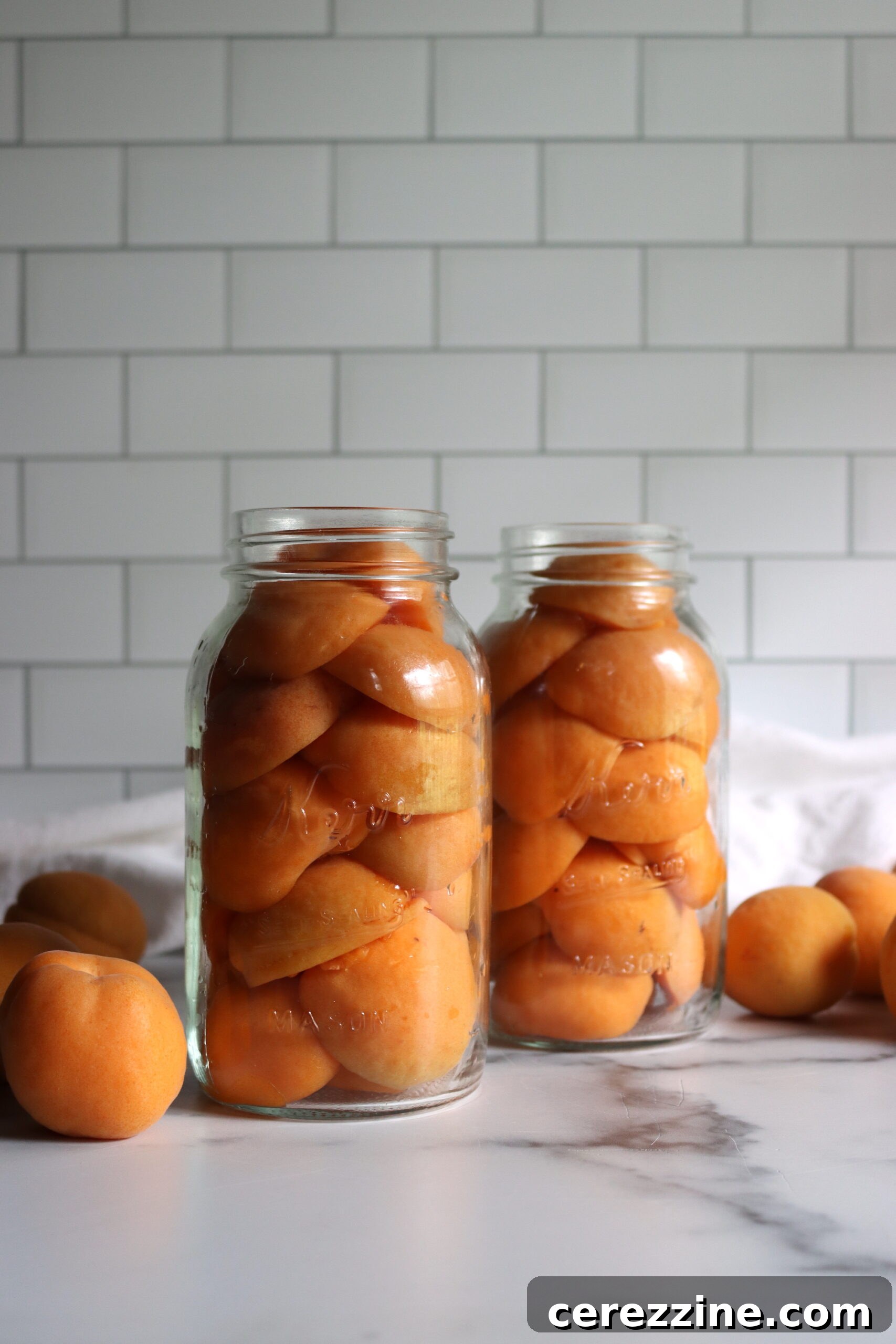 Golden Apricot Preserves 3 Raw pack canning apricots