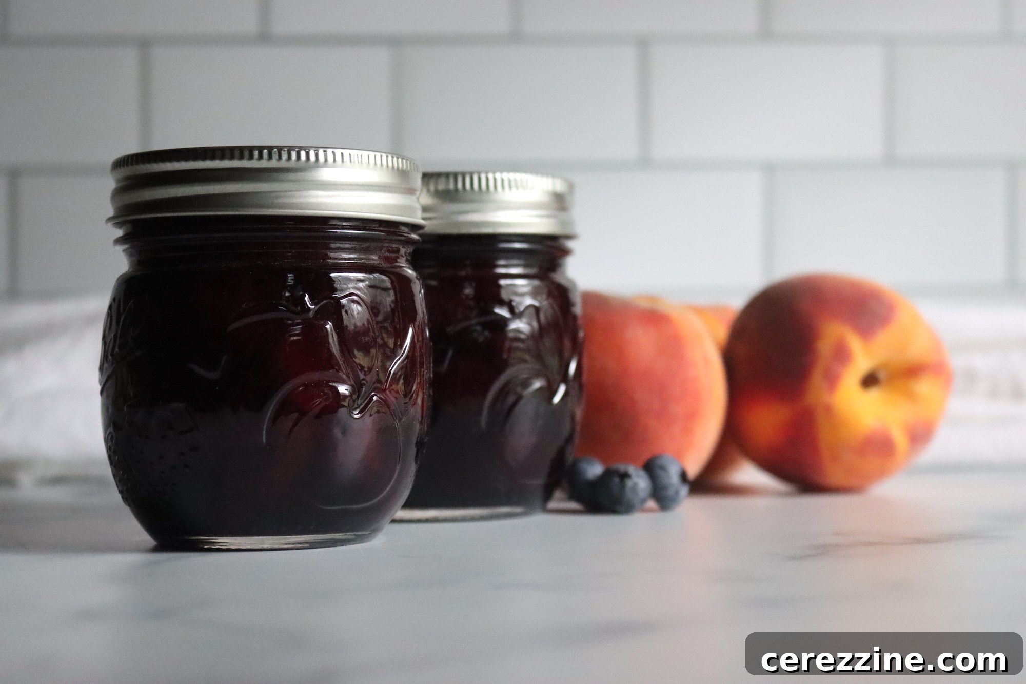 Peachy Berry Bliss 2 Blueberry Peach Jam
