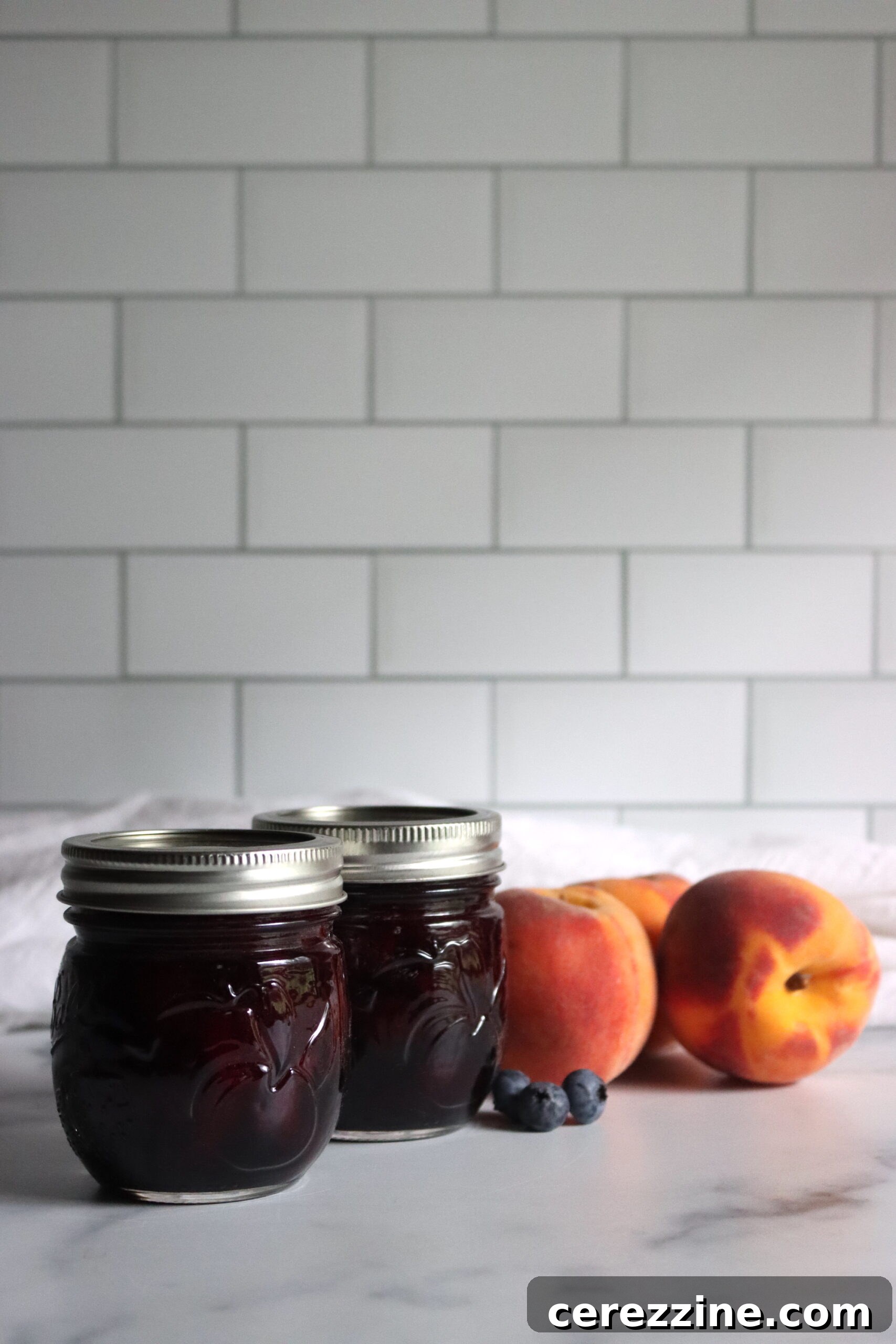 Peachy Berry Bliss 3 Blueberry Peach Jam
