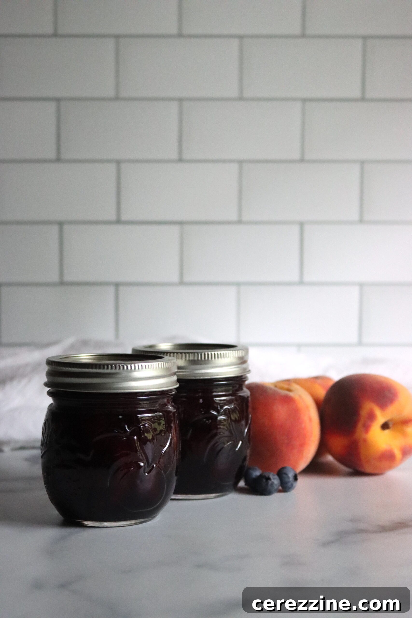 Peachy Berry Bliss 5 Blueberry Peach Jam