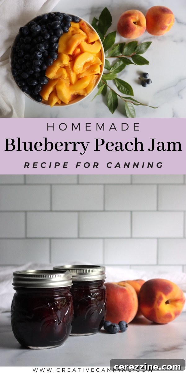 Peachy Berry Bliss 6 Blueberry Peach Jam Recipe
