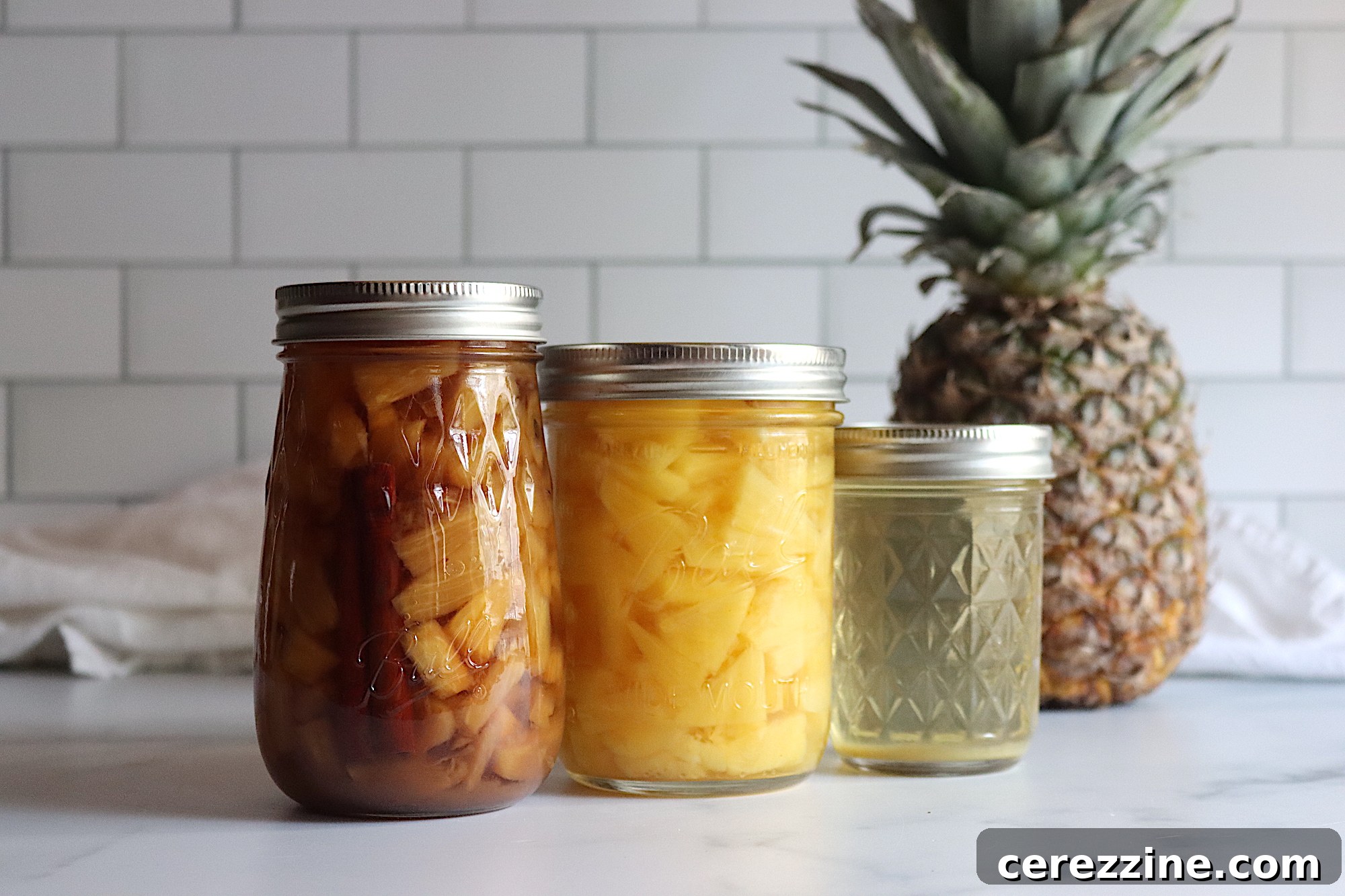 Various Pineapple Canning Recipes