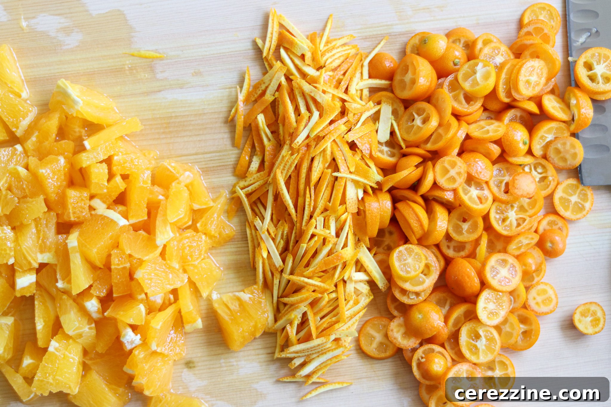 Kumquat Marmalade Ingredients
