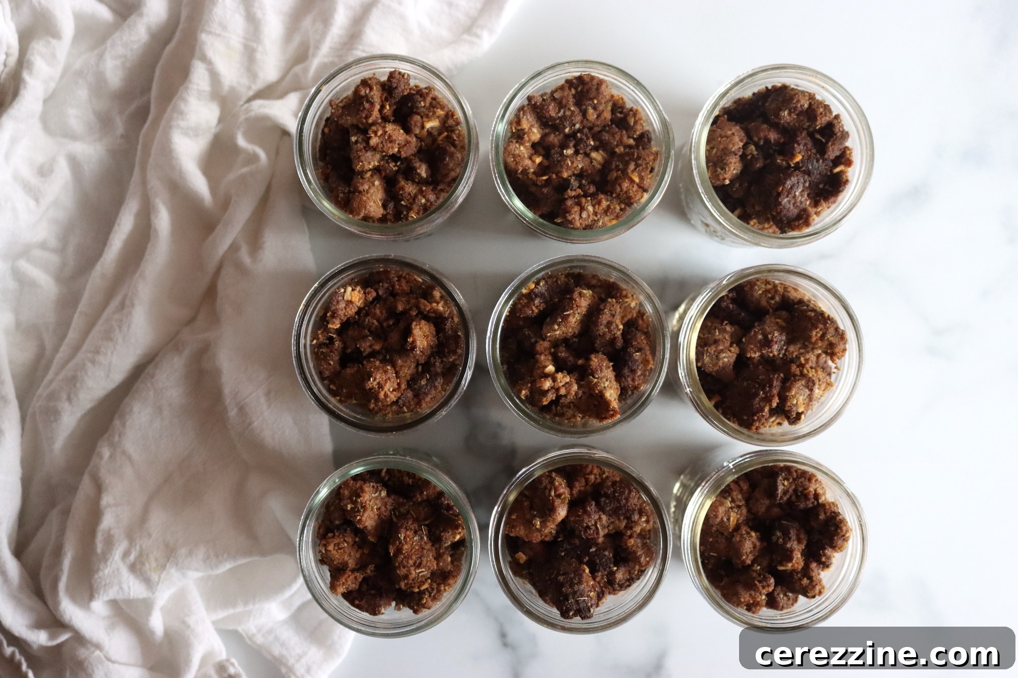 Your Secret Stash of Ready Taco Meat 6 Loading Jars for Canning Taco Meat