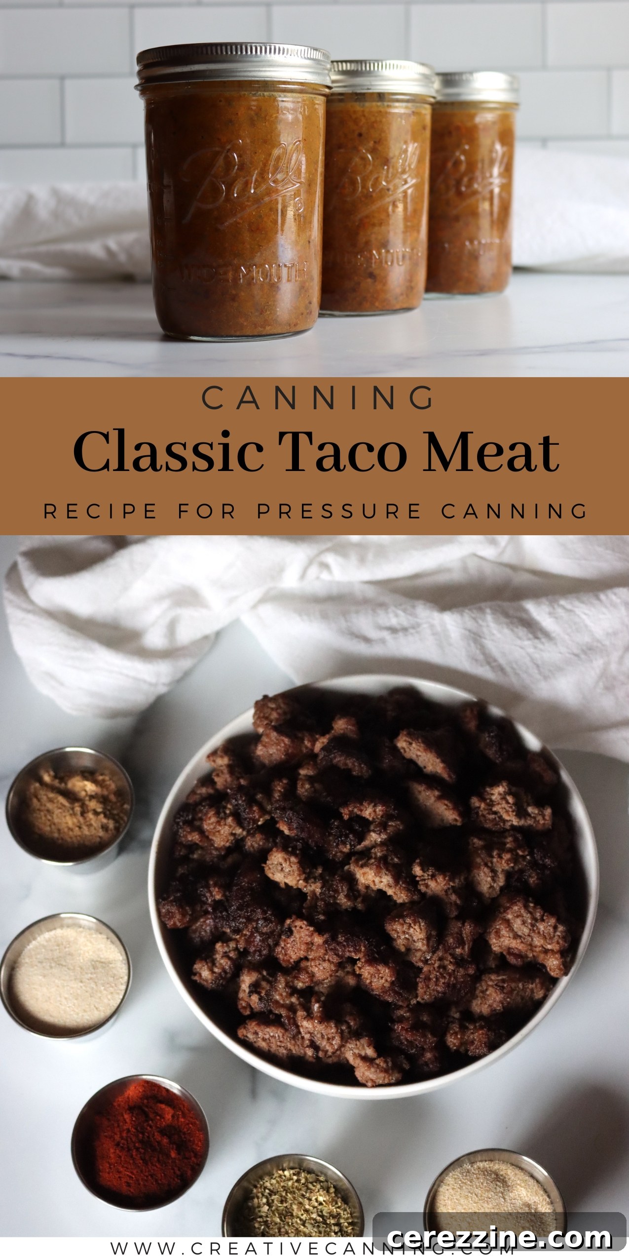 Your Secret Stash of Ready Taco Meat 8 Taco Meat Canning Recipe