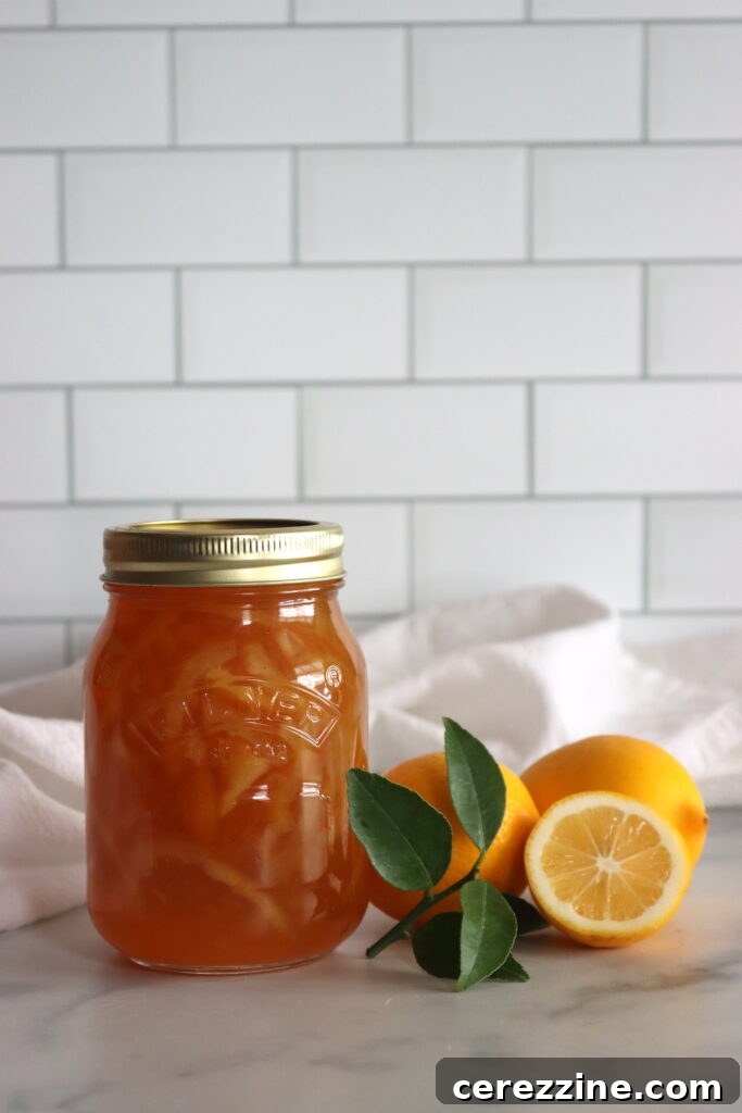 Sliced Meyer lemons and regular lemons prepared for marmalade.