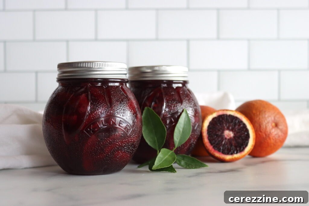 Sunrise Blood Orange Marmalade 4 Blood Orange Marmalade ingredients