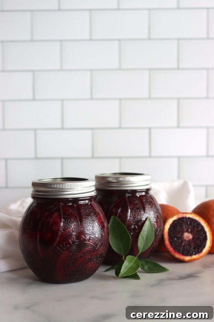 Sunrise Blood Orange Marmalade 7 Canned Blood Orange Marmalade Jars