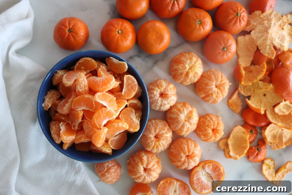 Peeling Oranges for Canning