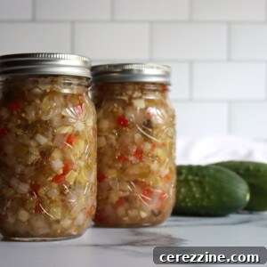 Tangy Sweet Pickle Relish 6 Sweet Pickle Relish