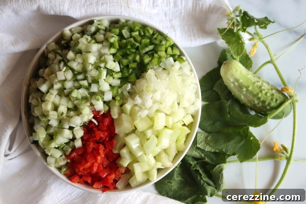 Sweet and Tangy Cucumber Relish 4 Ingredients laid out for Cucumber Relish
