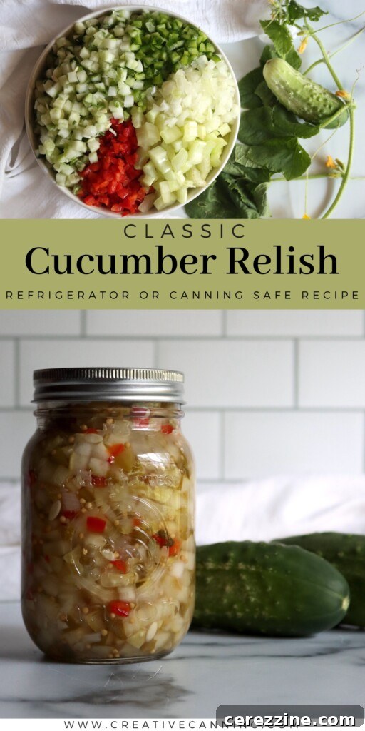 Crisp Cucumber Delight 8 Cucumber Relish Recipe