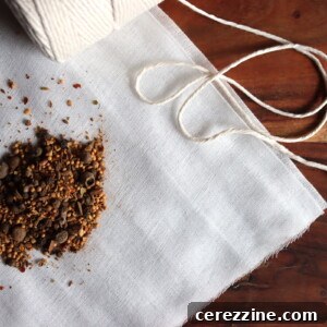 Homemade Pickling Spice blend in a glass jar