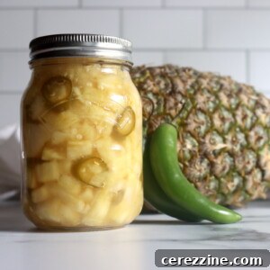 Spicy Pickled Pineapple