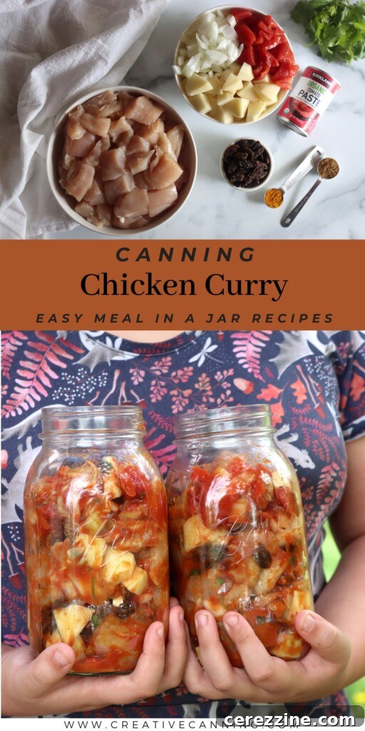 Collection of Home Canned Chicken Meals
