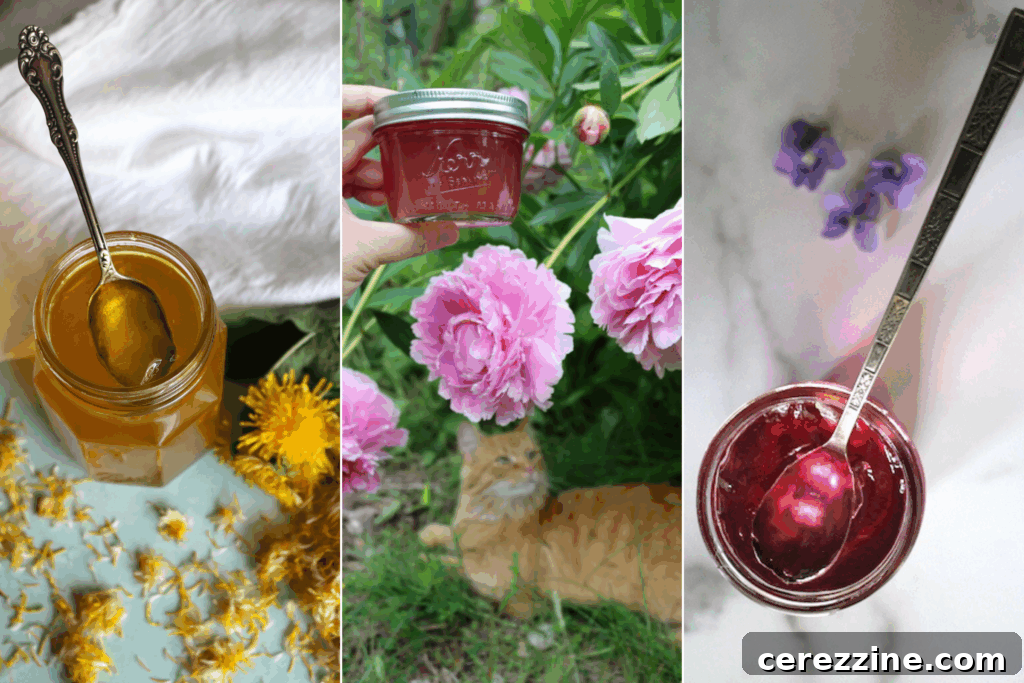 Canning Flower Jellies