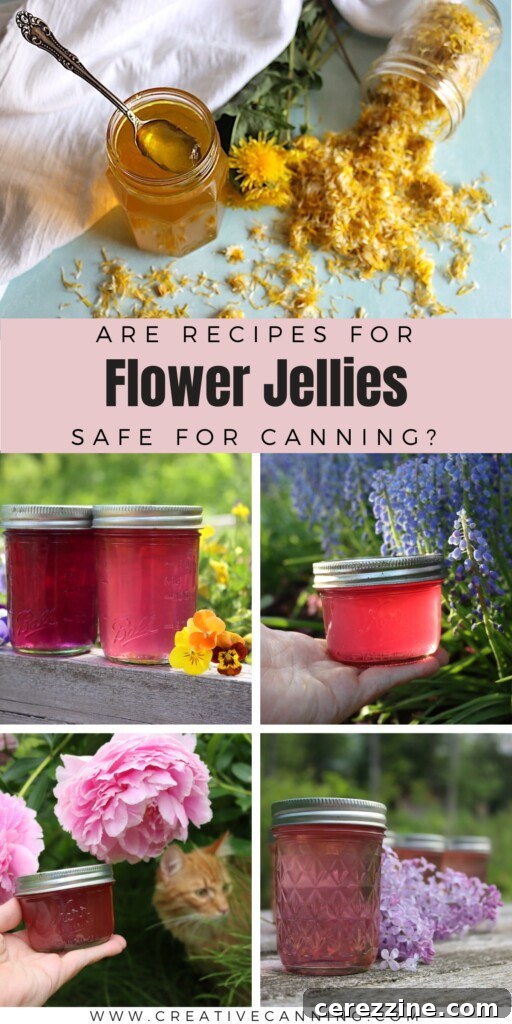 Canning Flower Jellies