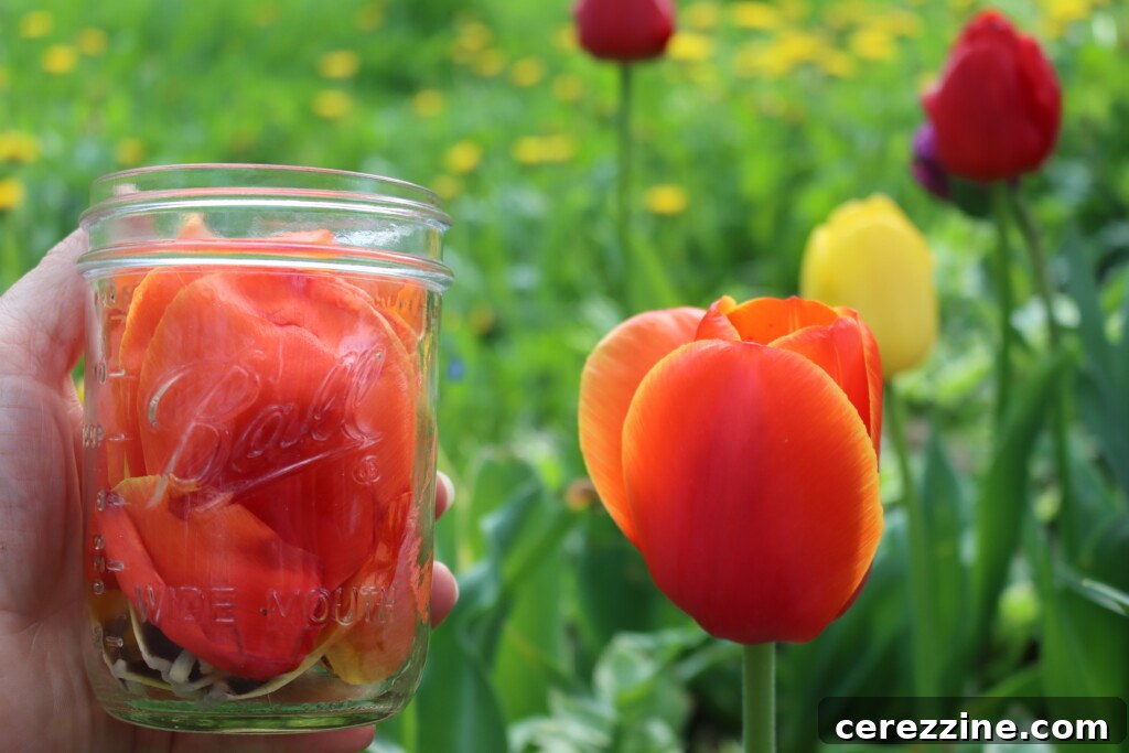 Tulip Petals for Jelly