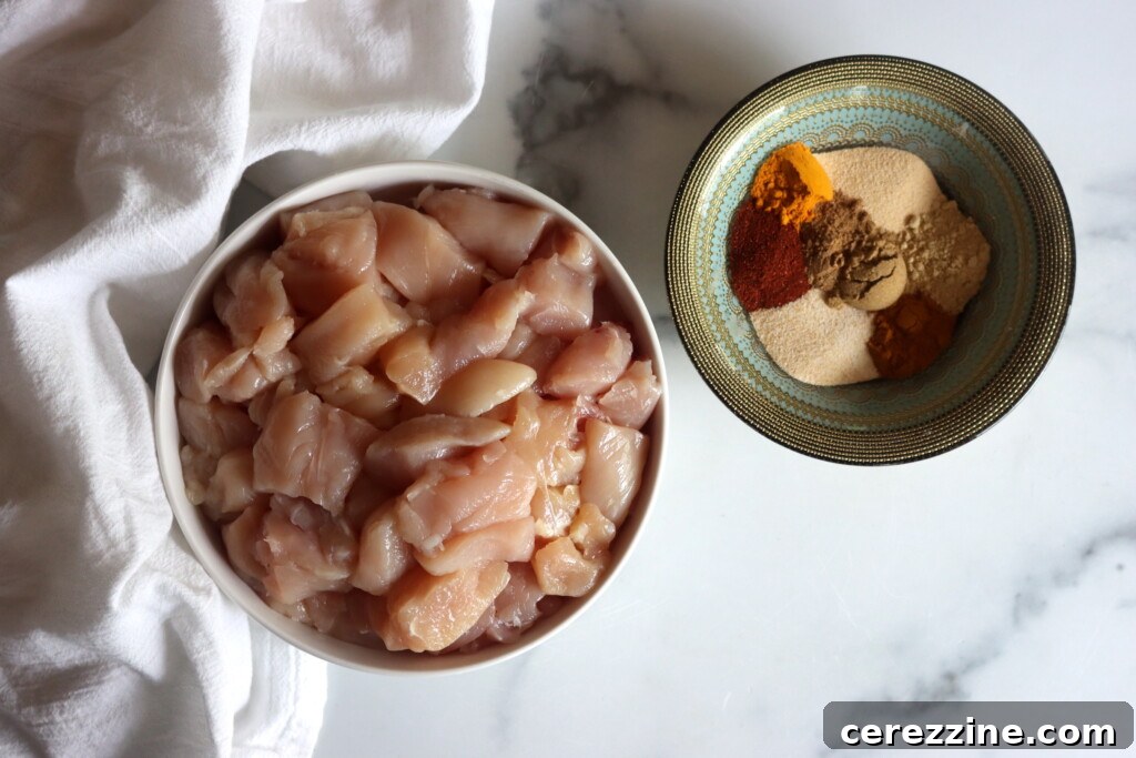 Chicken Korma Ingredients
