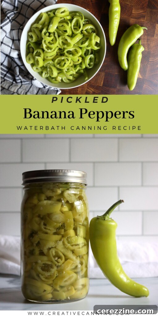 Zesty Pickled Banana Peppers 10 Pickled Banana Peppers