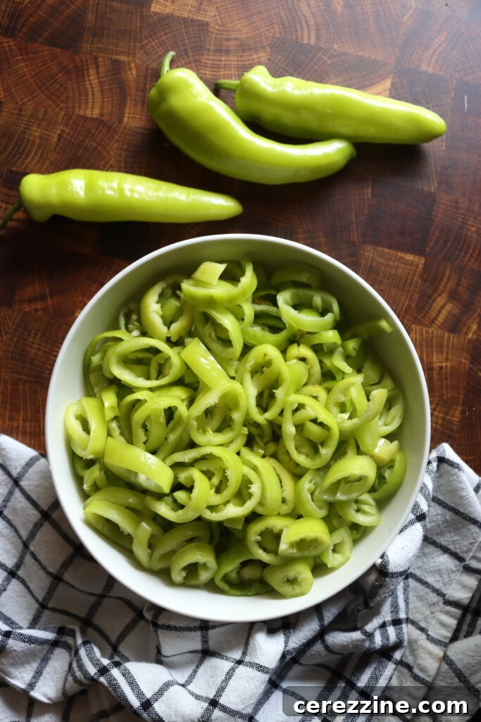 Zesty Pickled Banana Peppers 6 Processing Banana Peppers