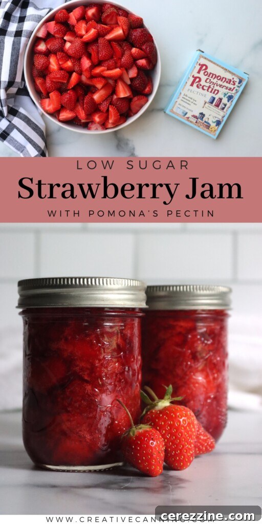 Strawberry Jam with Pomona's Pectin