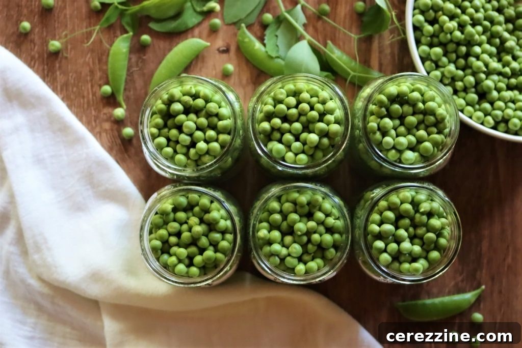 Canning Peas