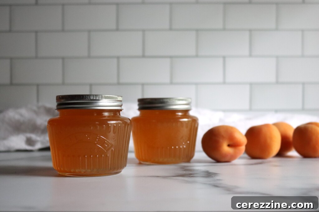 Golden Apricot Preserve 3 Apricot Jelly