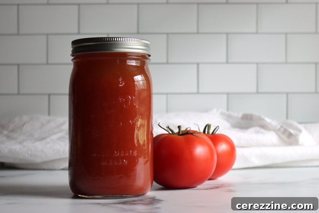 Canning Tomato Juice