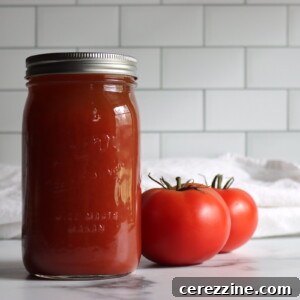 Canning Tomato Juice