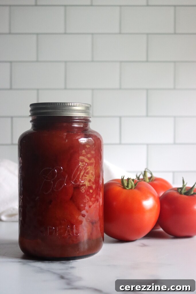 Tomatoes in Wine