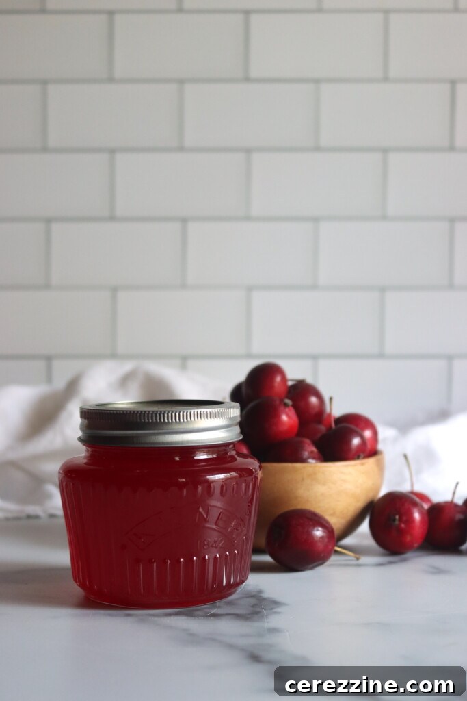 Ruby Red Crabapple Jelly 8 Crabapple Jelly
