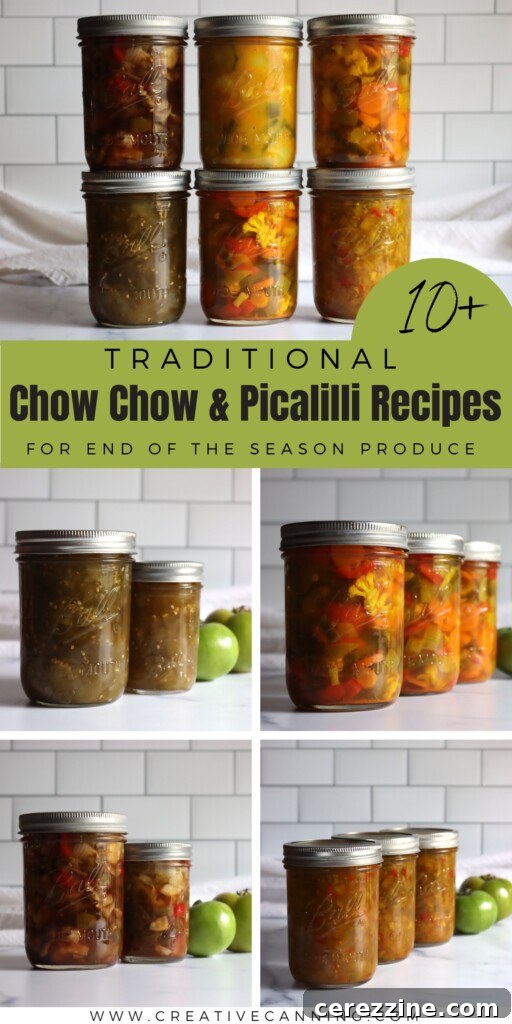 Piccalilli and Chow Chow Recipes