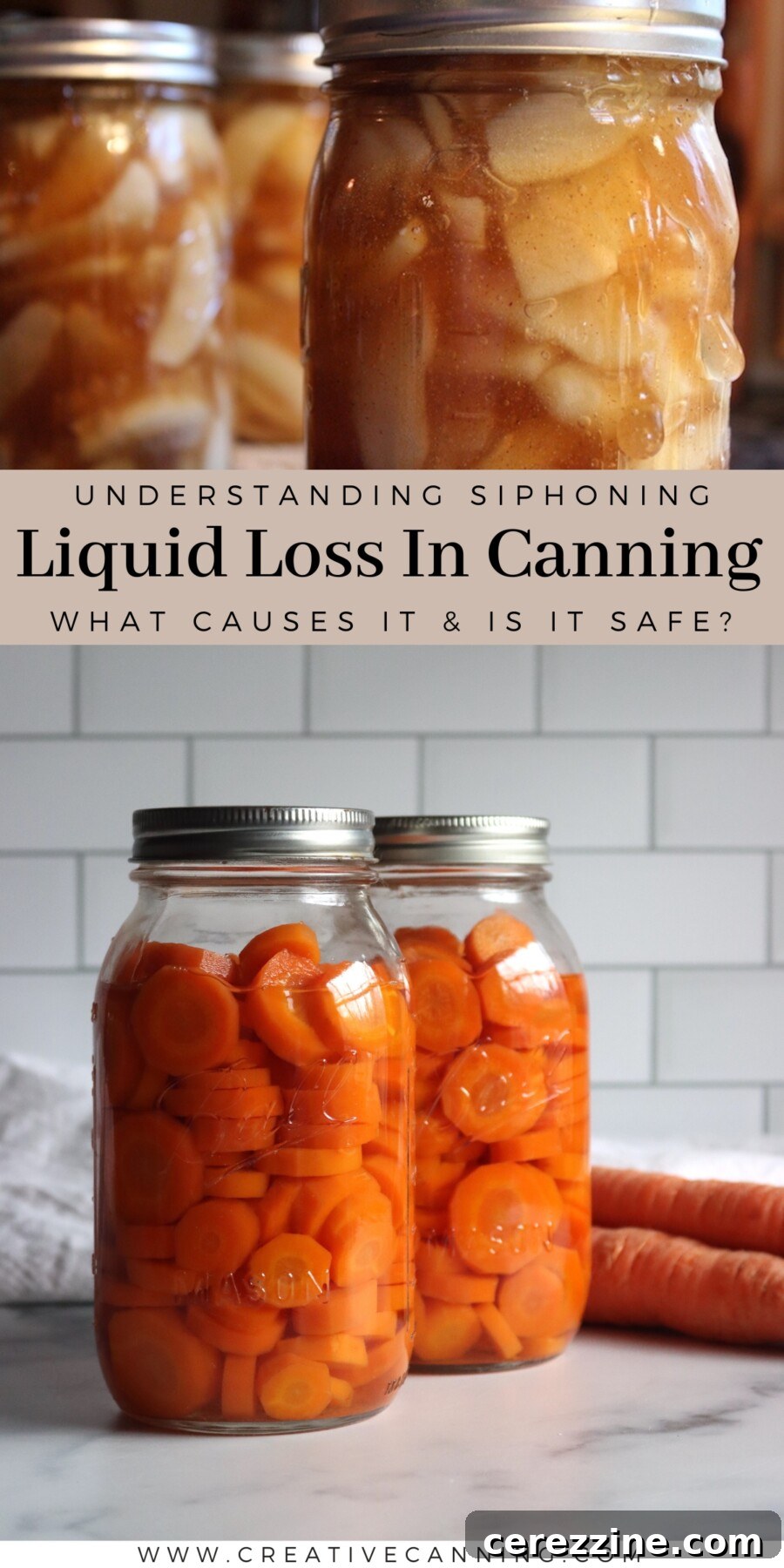 Canning Siphoning: Causes of Liquid Loss 8 Liquid Loss in Canning Causes