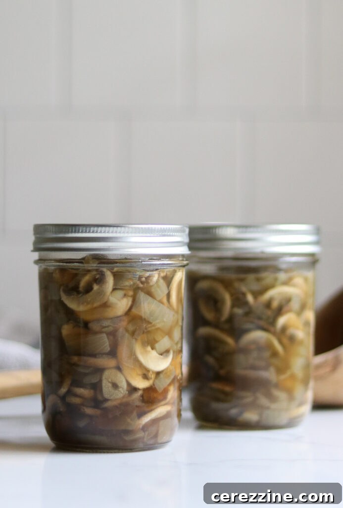 Homemade Cream of Mushroom Soup Base for Canning