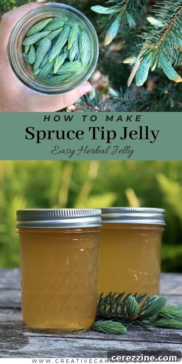 How to Make Spruce Tip Jelly