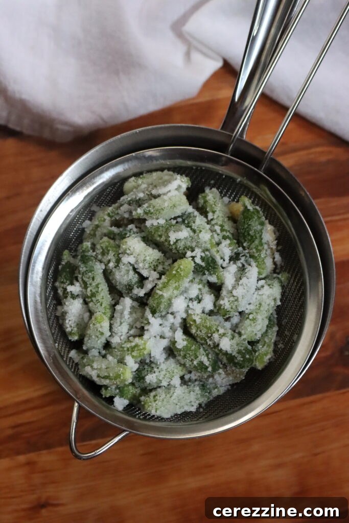 Home Canning Perfection The Calcium Chloride Crunch 8 Salting Cornichons