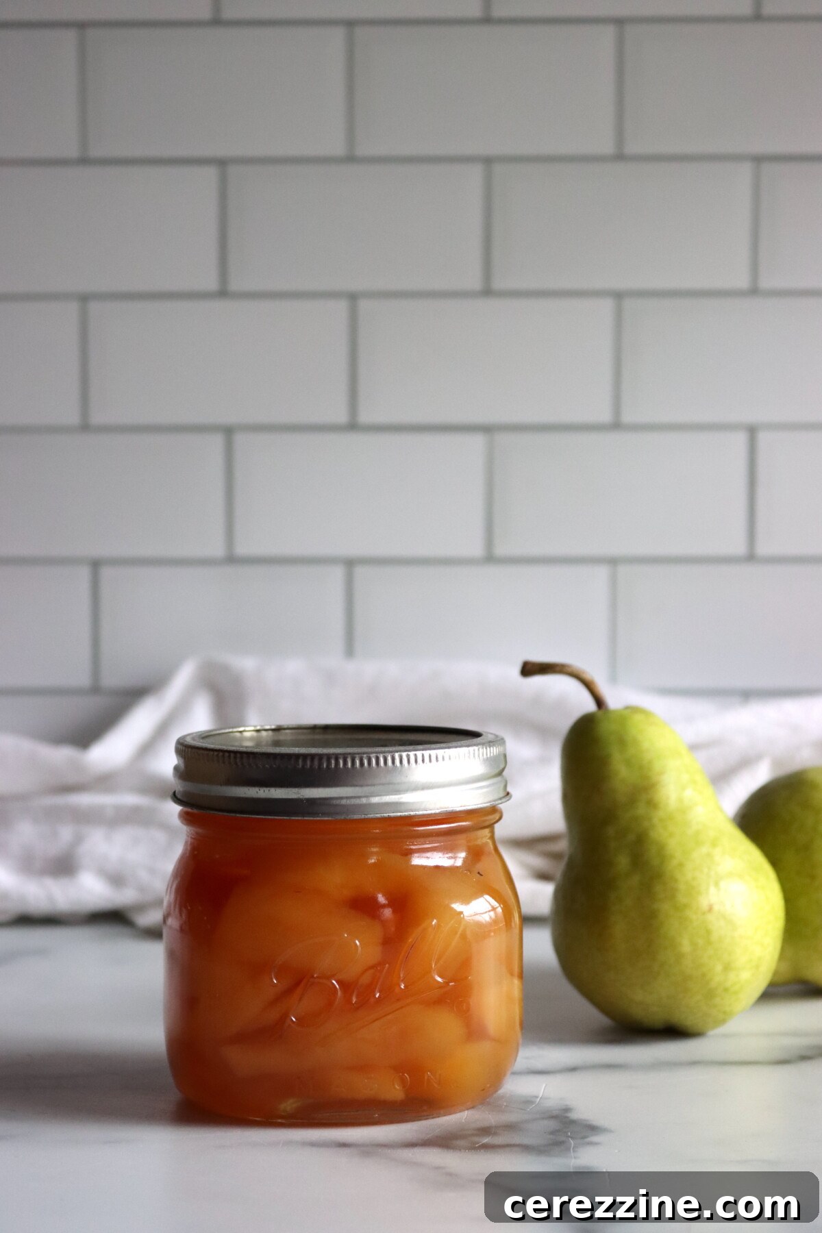 Homemade Pear Preserves