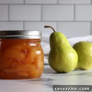 Pear Preserves Recipe