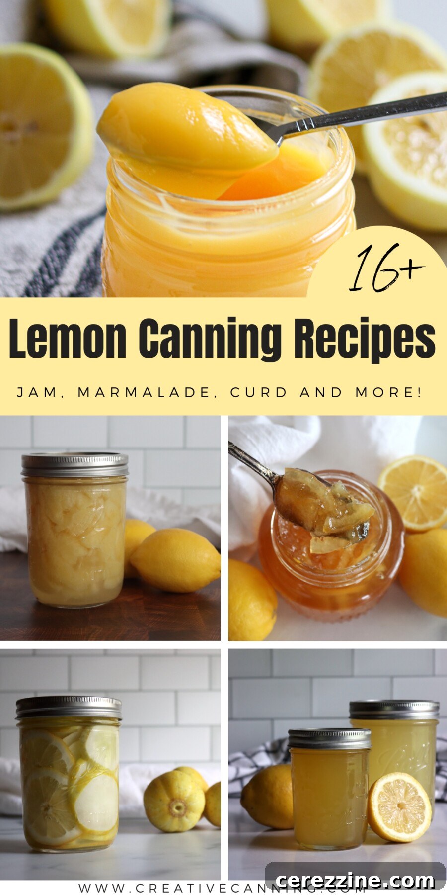 16 Zesty Lemon Preserving Recipes 9 Lemon Canning Recipe List