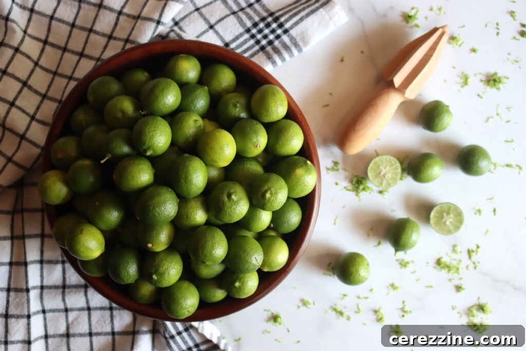 Brighten Your Pantry: 20 Lime Canning Ideas 3 Small, vibrant Key Limes