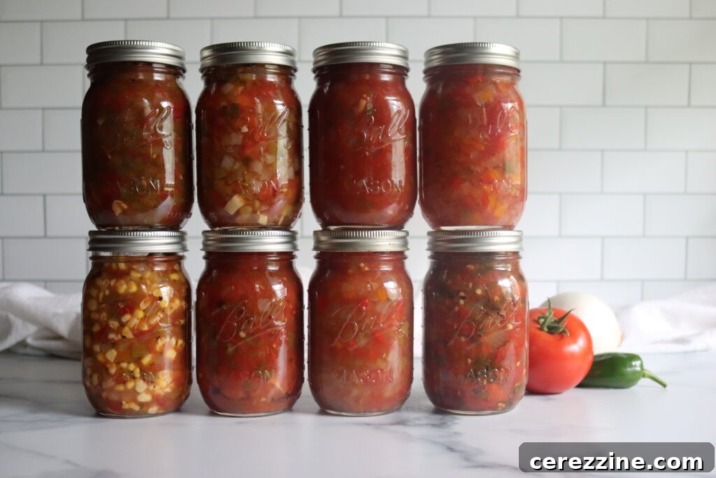 Brighten Your Pantry: 20 Lime Canning Ideas 9 Assortment of Salsa Canning Recipes