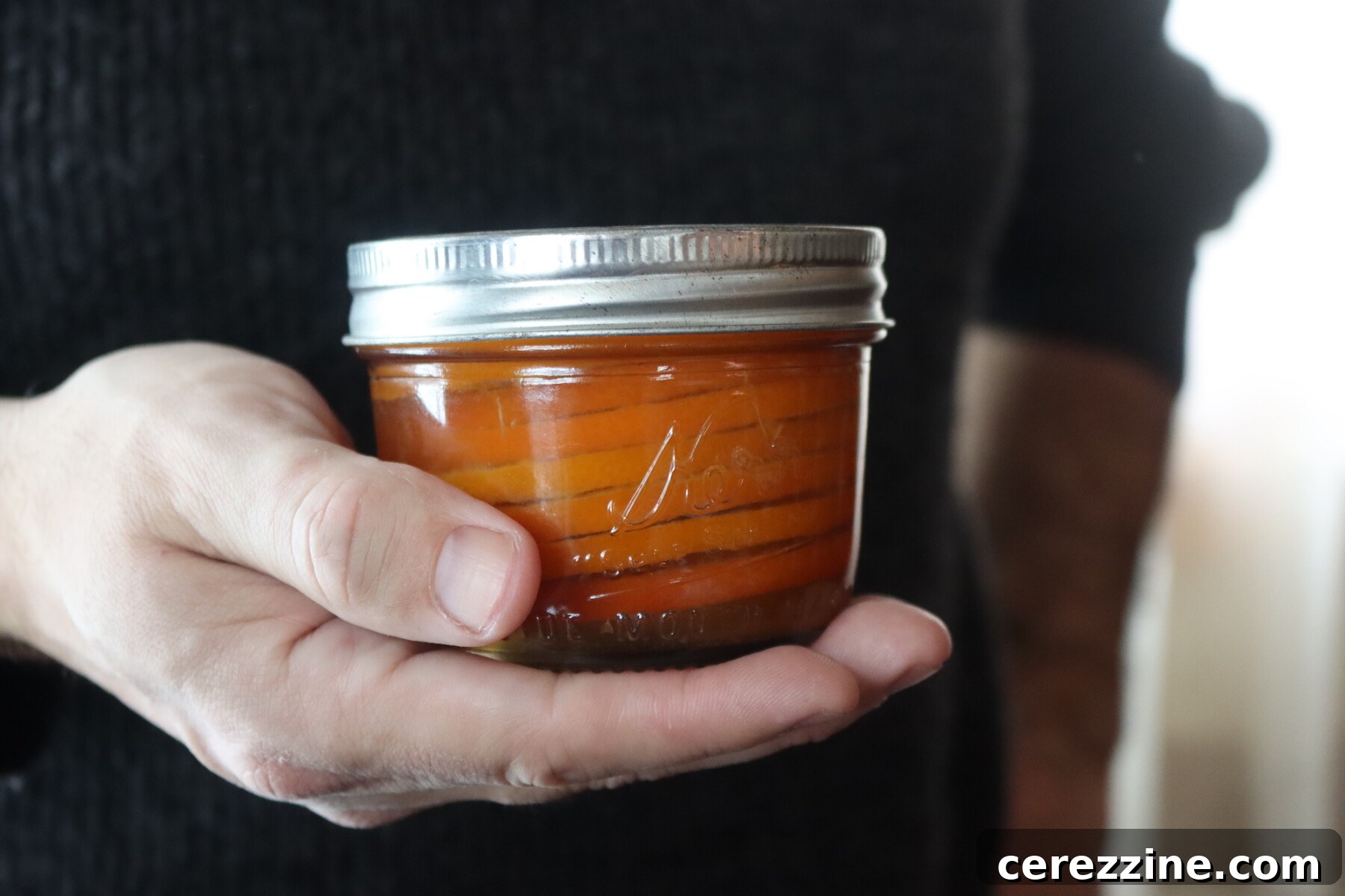 Orange Slices in Honey Syrup