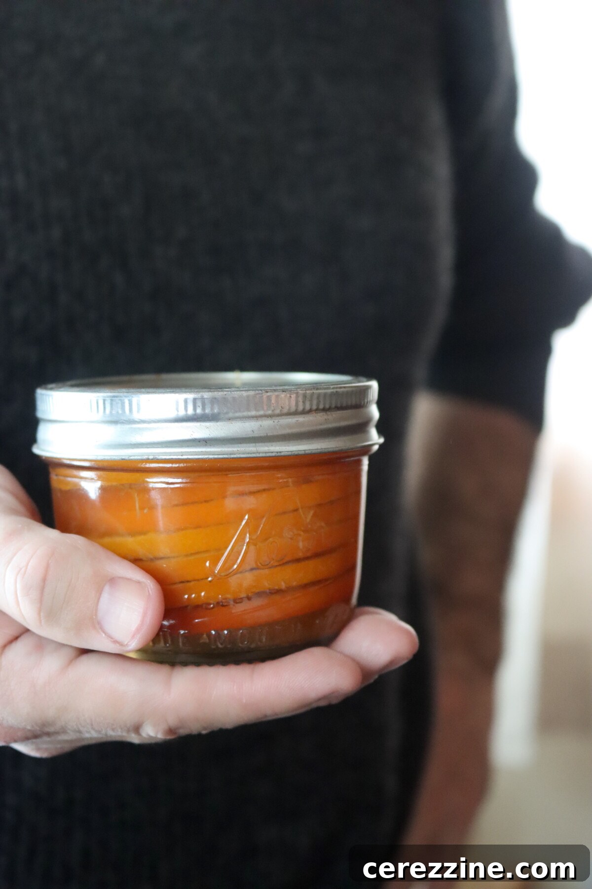 Orange Slices in Honey Syrup