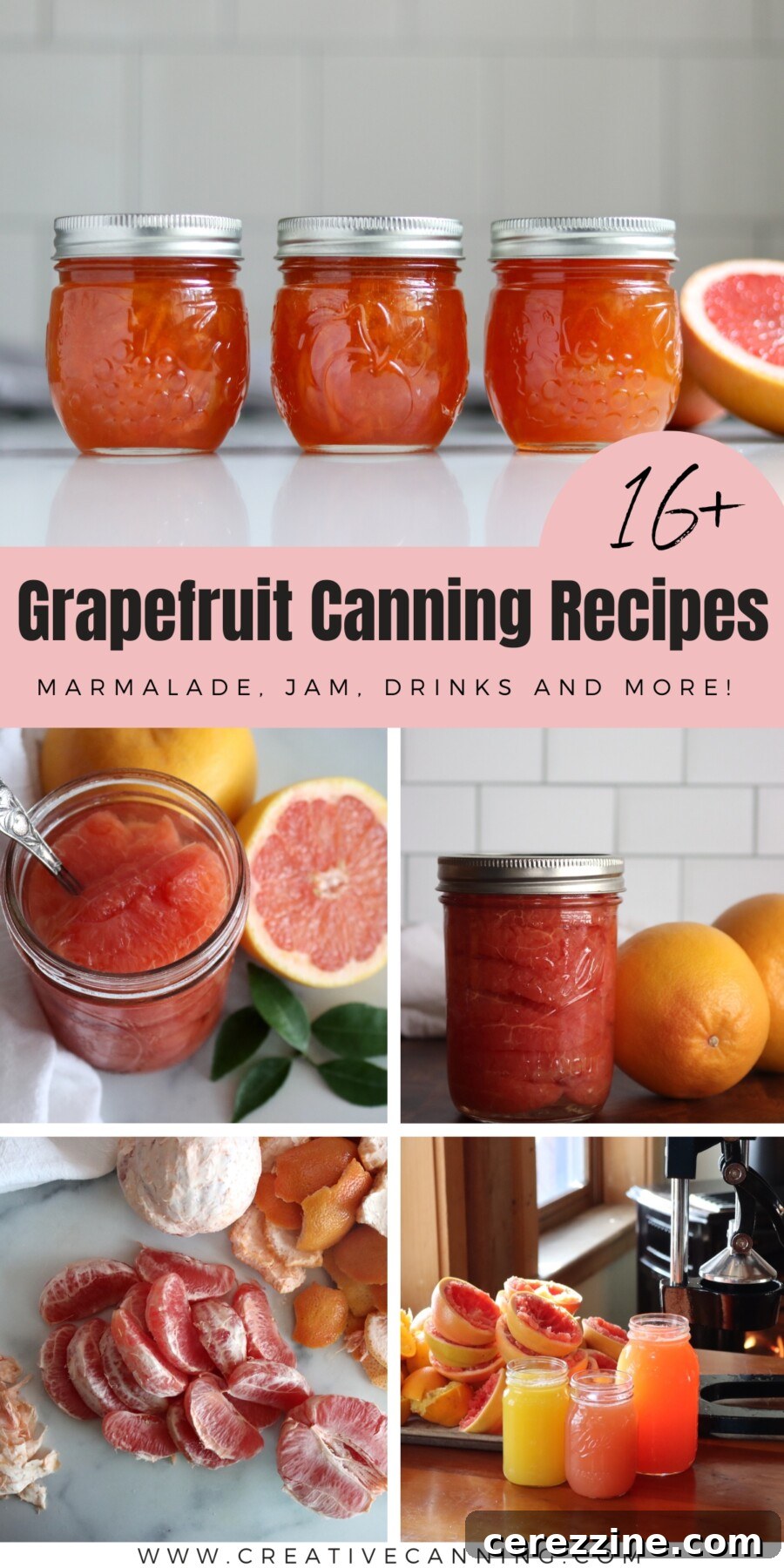 More Than 16 Zesty Grapefruit Canning Ideas 9 Grapefruit Canning Recipes List