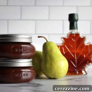 Maple Bourbon Pear Butter