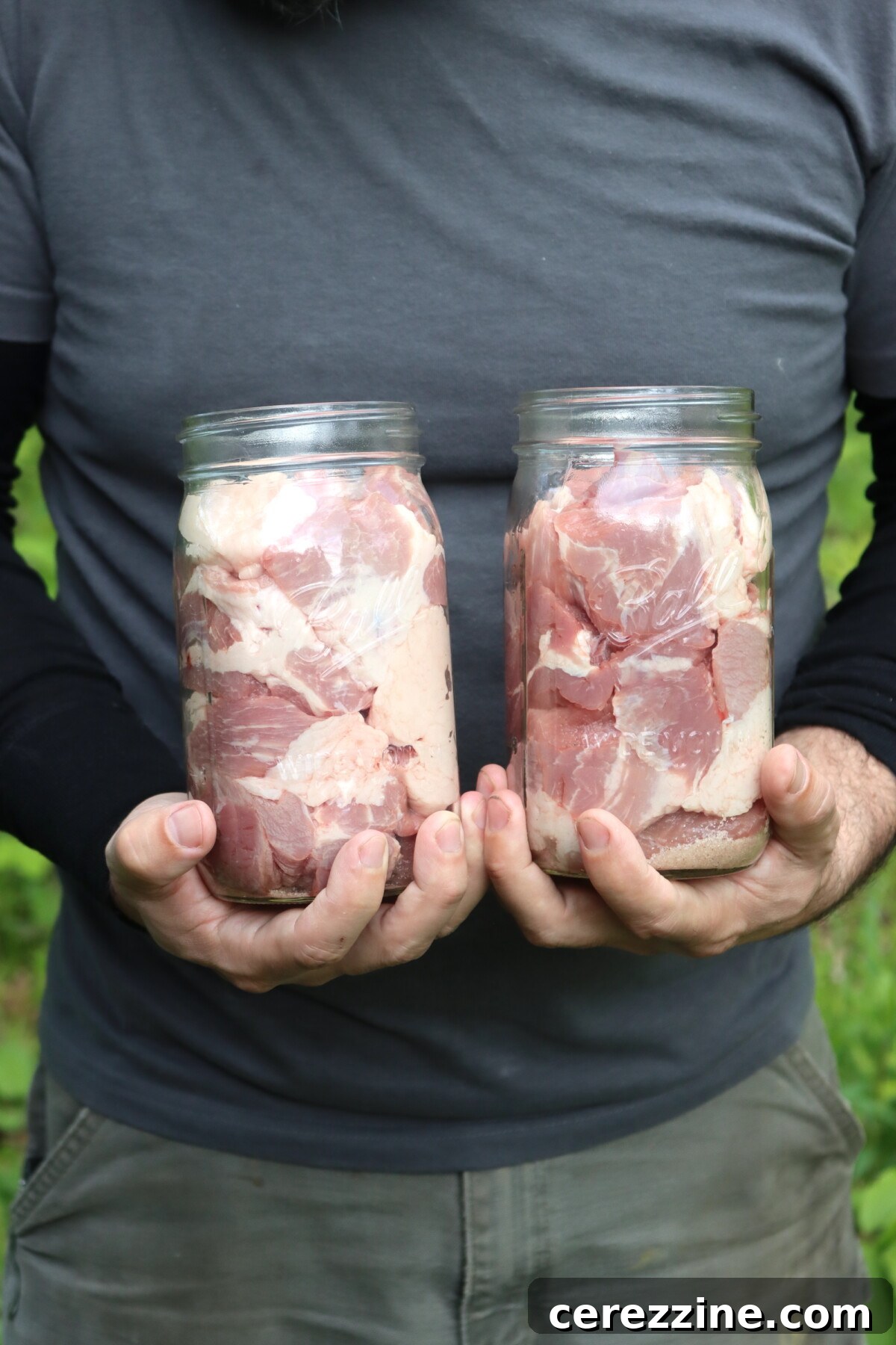 The Art of Canning Pork 4 Raw Pack Canning Pork