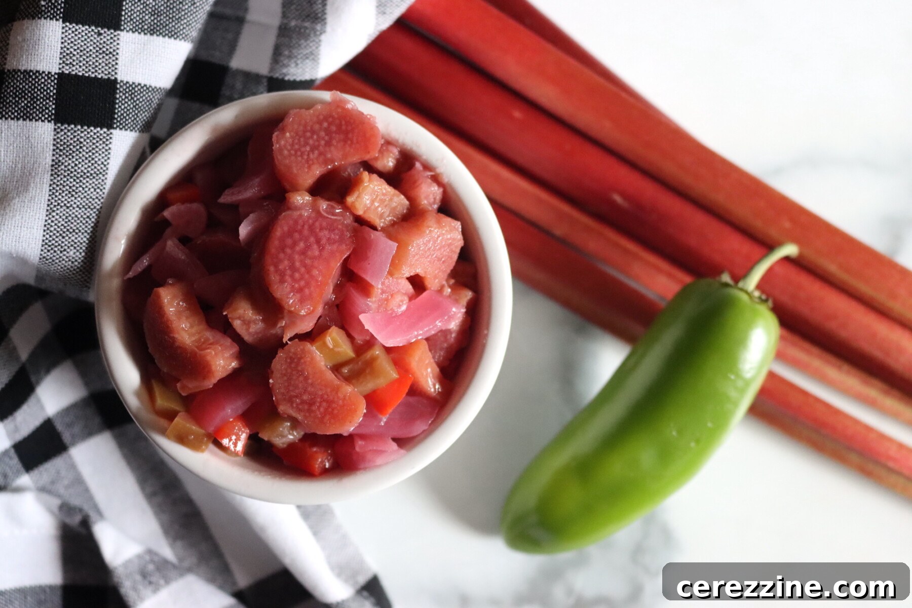 Rhubarb Salsa Recipe