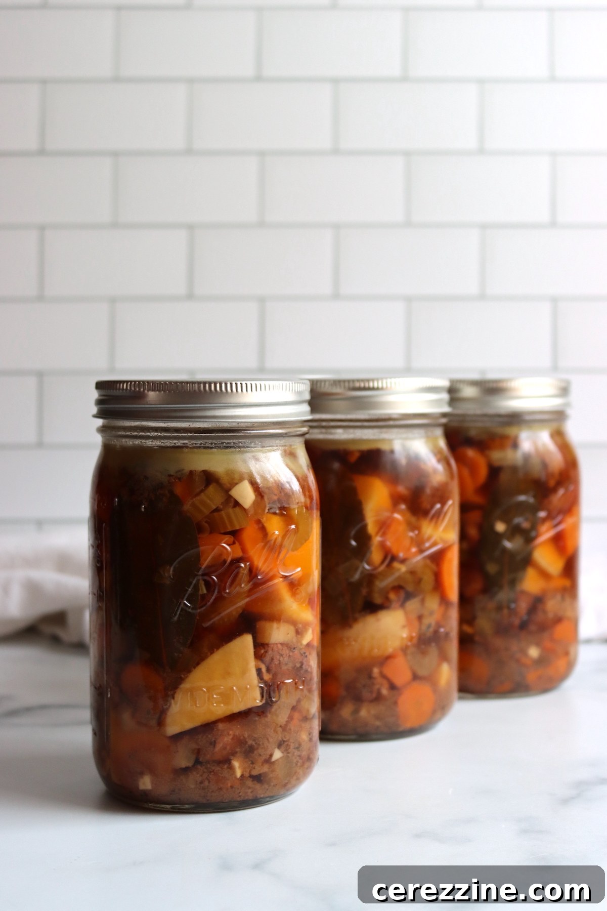 Classic Beef Stew Canning Recipe